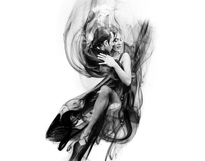 Tango Dancing Couple